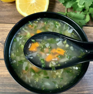 Lemon Coriander Soup