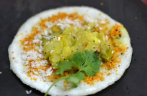 Open Butter Masala Dosa